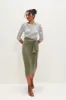Aria Reverie Terry Skirt - Vetiver sold by Amour Vert