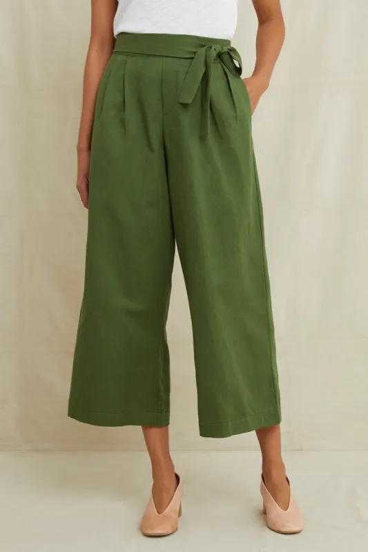 Frankie Femme Fête Pant - Fern - ReAmour sold by Amour Vert