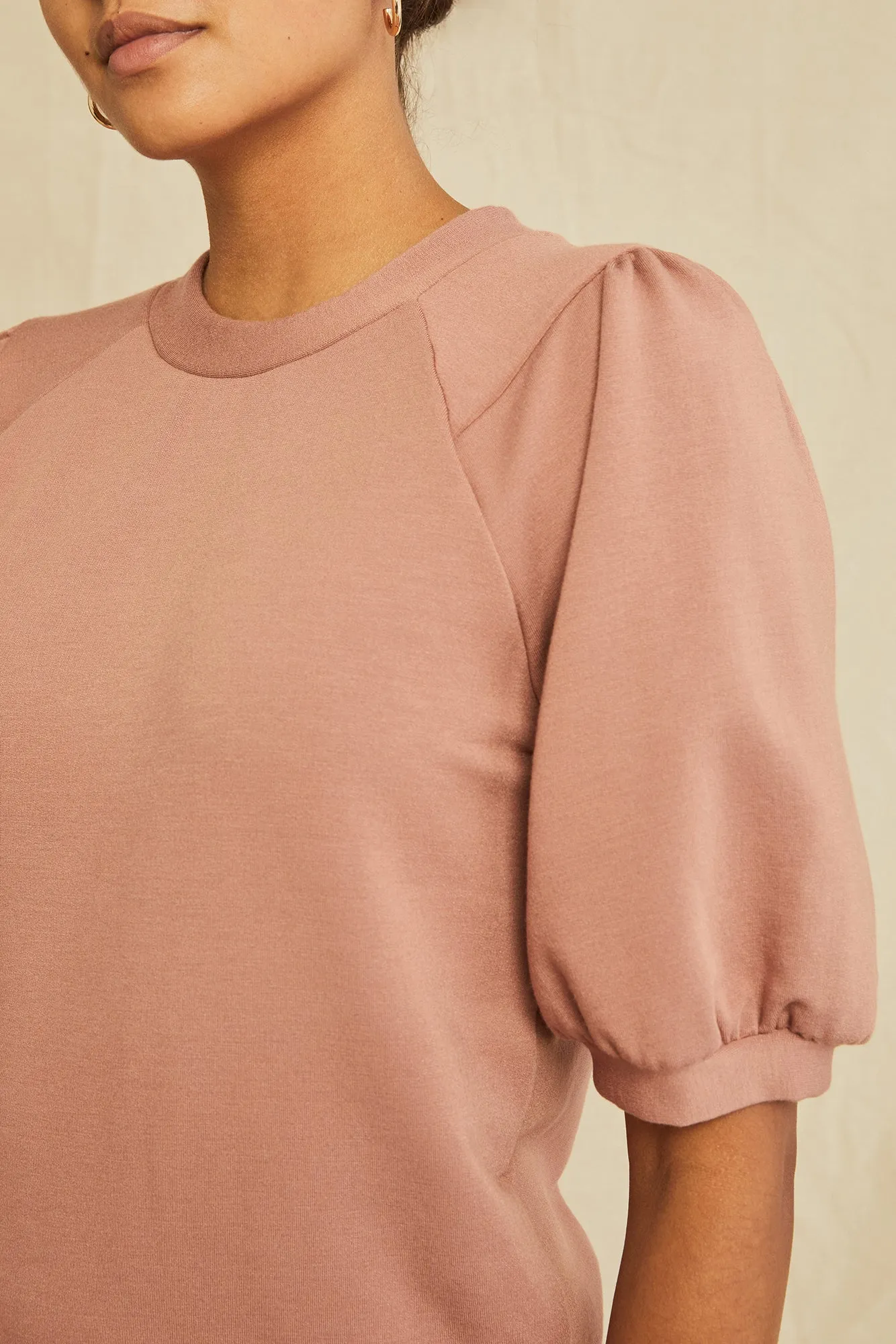 Reece Luxe Fleece Top - Quartz sold by Amour Vert product image thumbnail 3