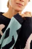 Roslyn Organic Cotton Sweater - Abstract Multi sold by Amour Vert