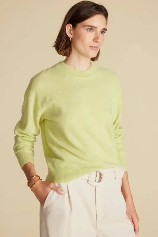 Pearl Cashmere Sweater - Melon sold by Amour Vert
