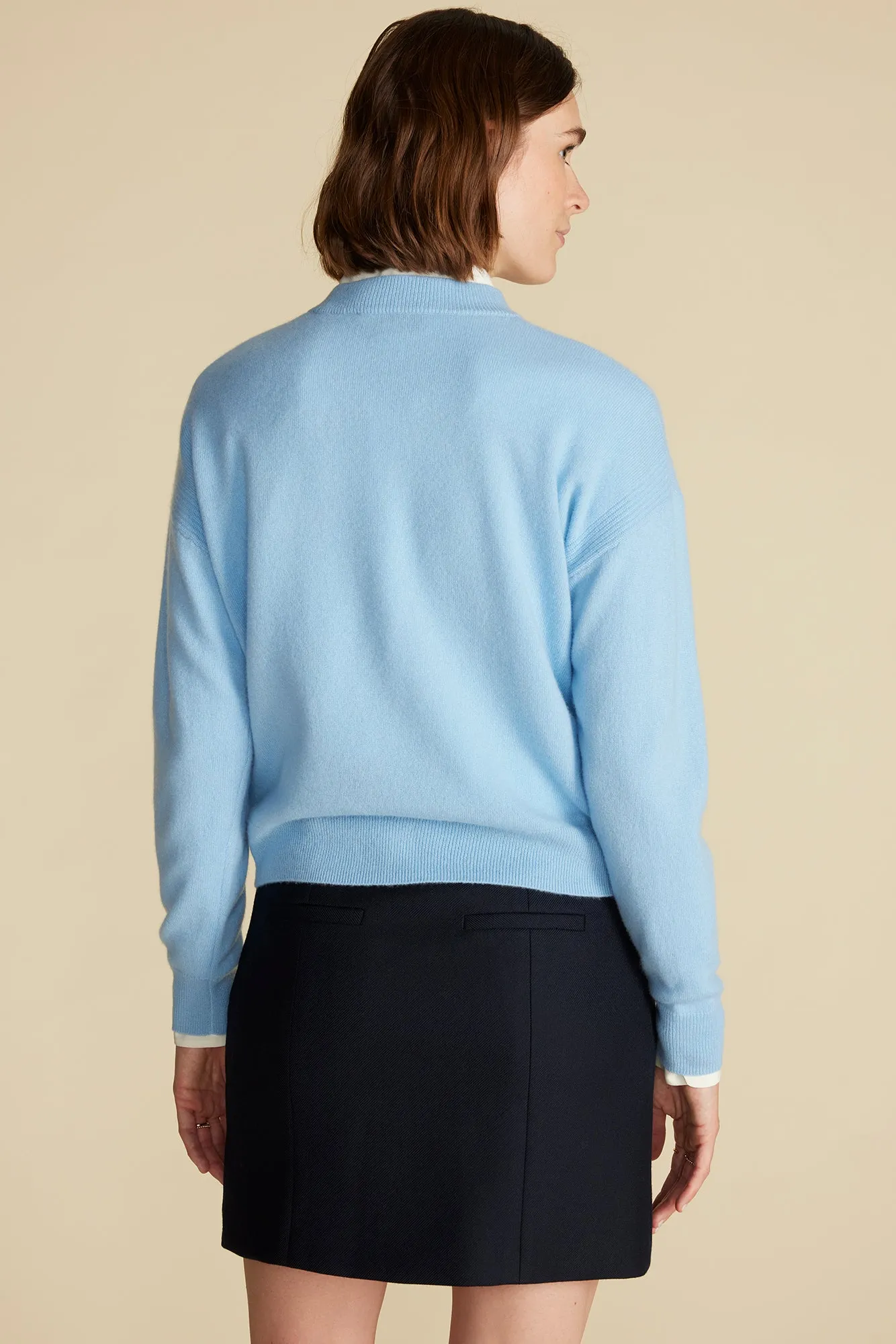 Pearl Cashmere Sweater - Sky Blue sold by Amour Vert product image thumbnail 4