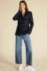 Tobie Double Breasted Blazer - Navy Blue sold by Amour Vert