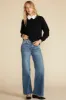 ETICA Romi Wide Leg Jean - Marine Blue sold by Amour Vert