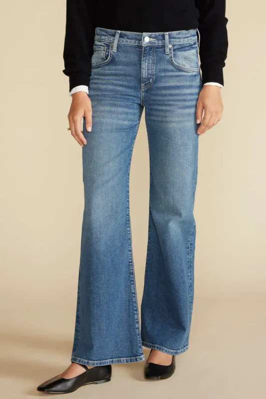 ETICA Romi Wide Leg Jean - Marine Blue sold by Amour Vert