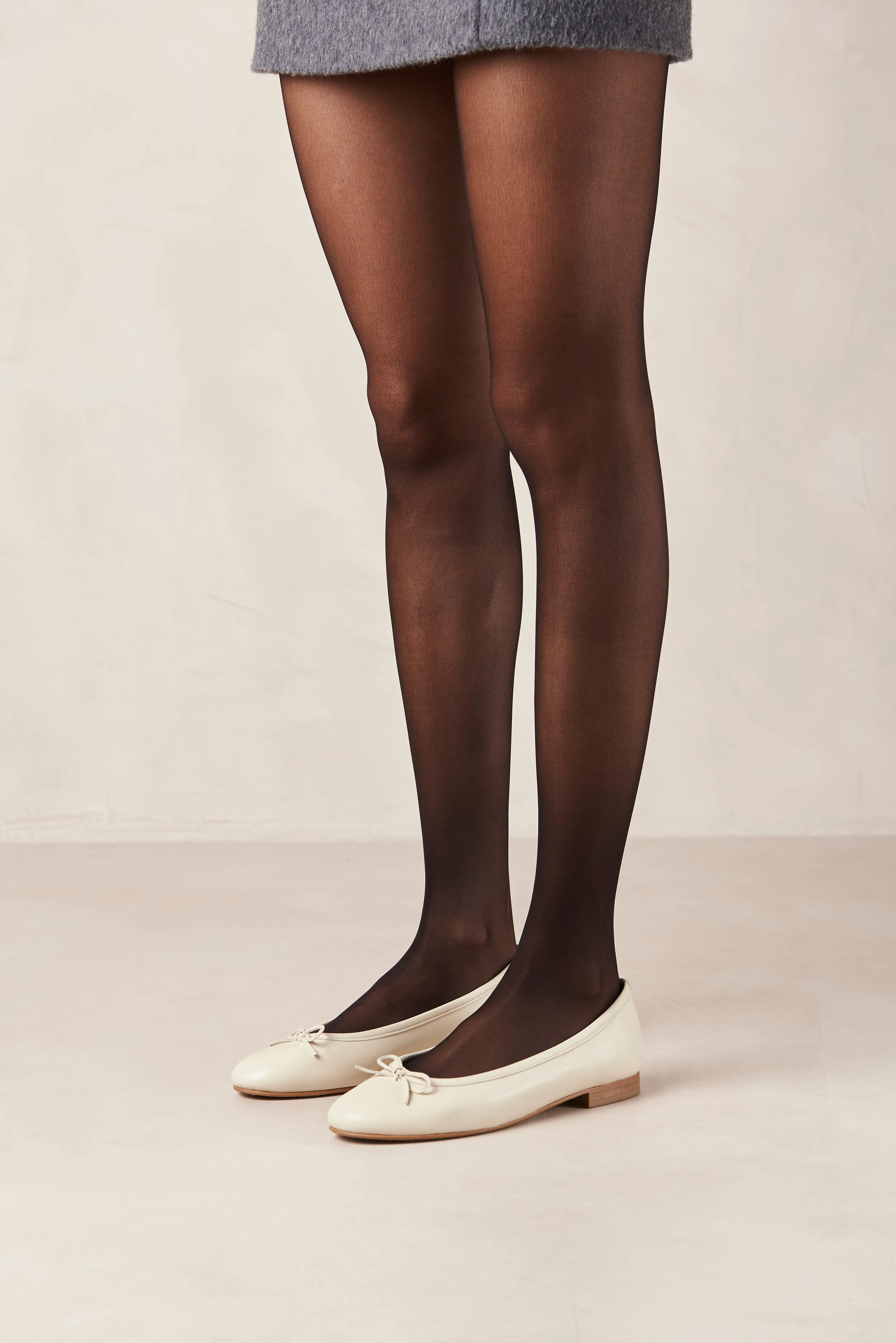 Alohas Oriana Leather Ballet Flats - Cream sold by Amour Vert product image thumbnail 5