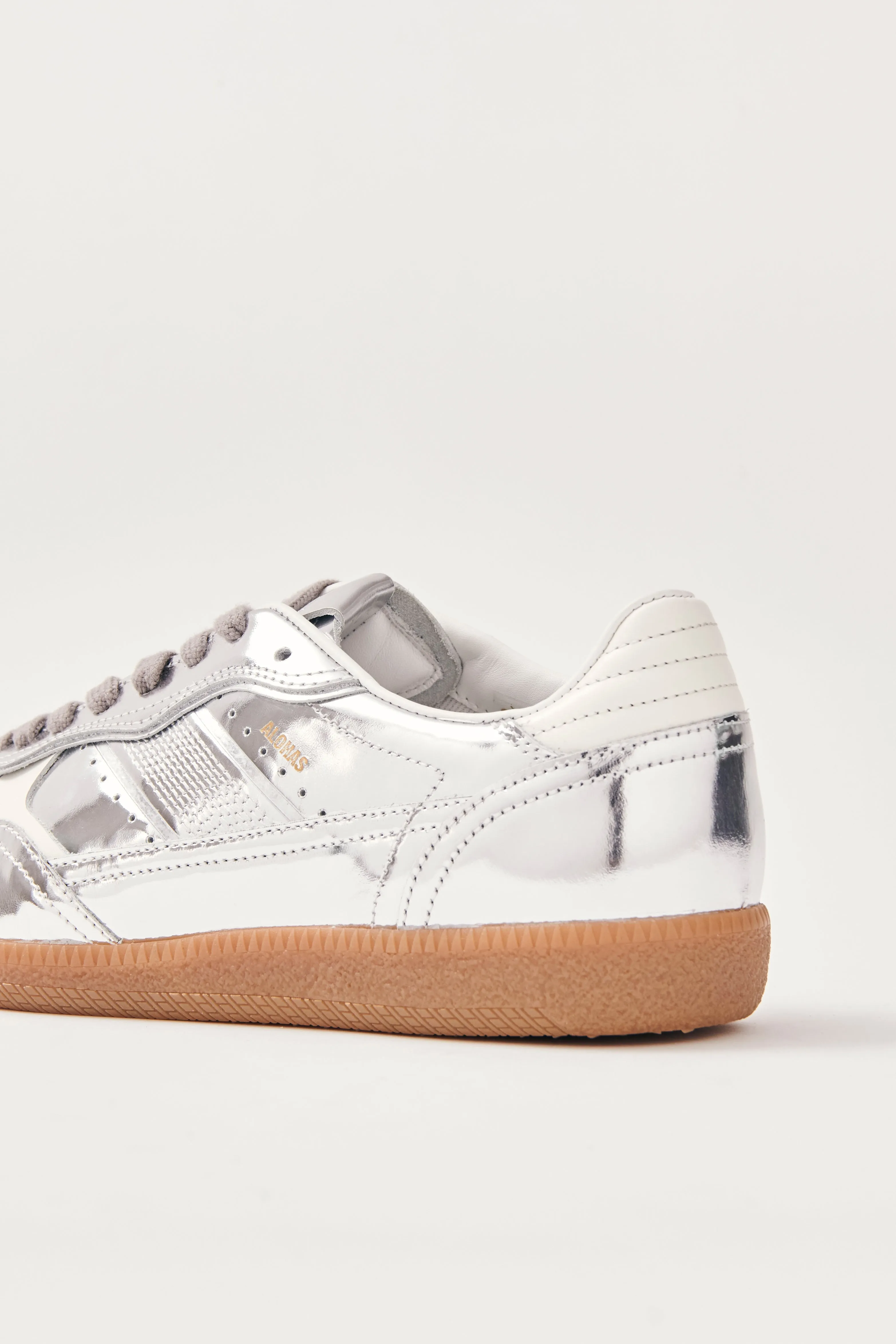 Alohas Tb.490 Rife Leather Sneakers - Shimmer Silver sold by Amour Vert product image thumbnail 5