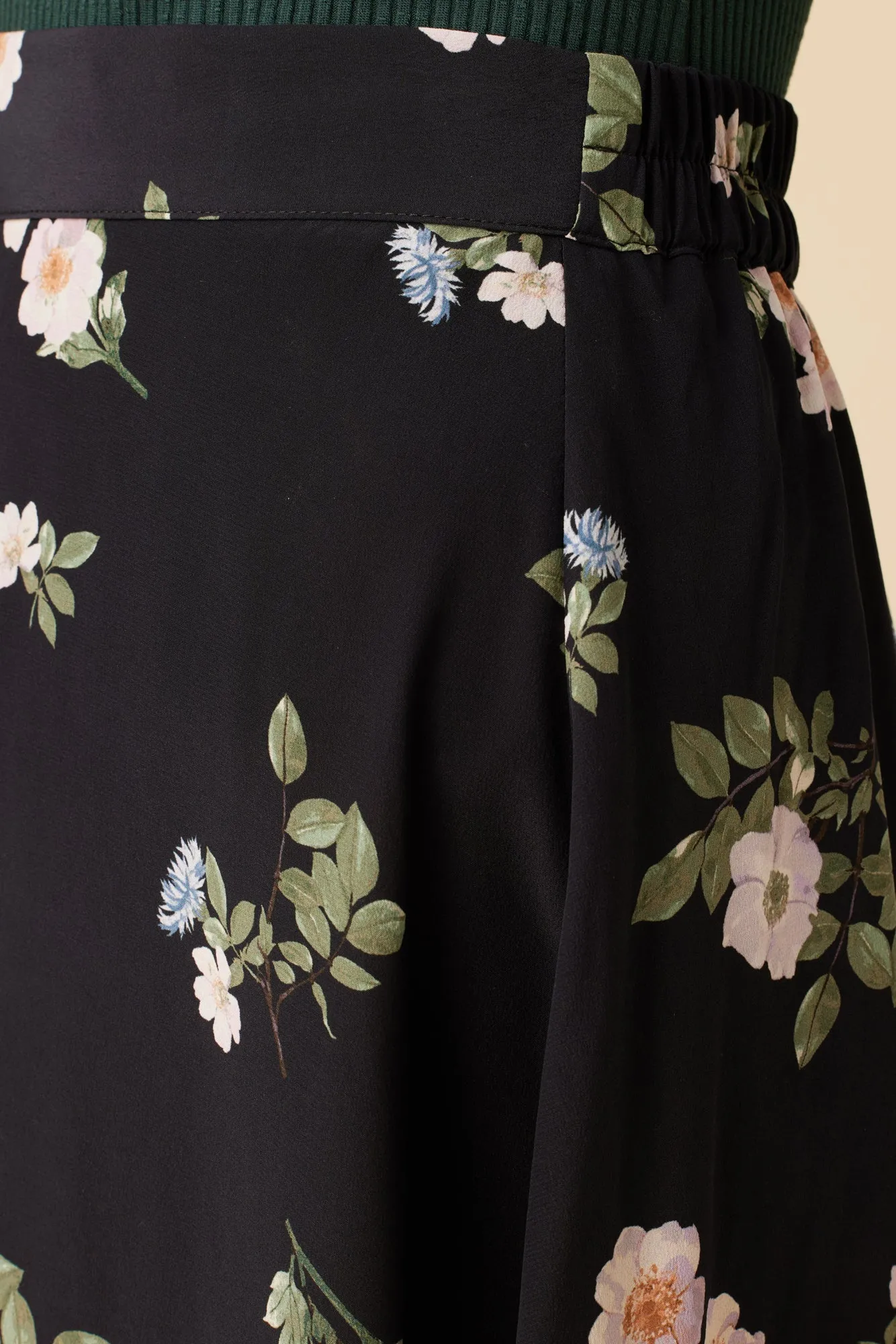 Blaze Washable Silk Skirt - Ladera Floral - ReAmour sold by Amour Vert product image thumbnail 5