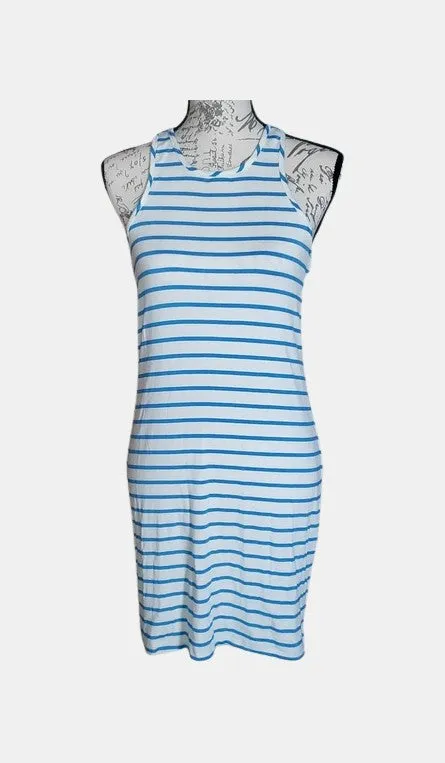 Chrissy Tank Dress - Ocean Stripe - ReAmour sold by Amour Vert