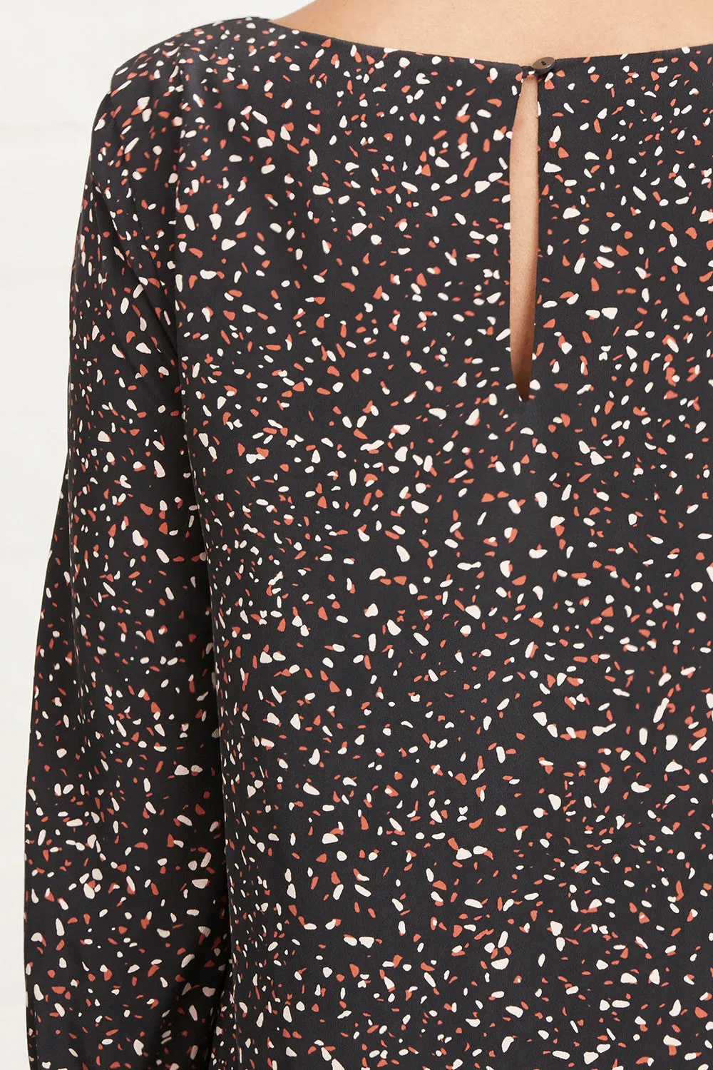 Haley Long-Sleeve Shift - Saint Cloud Floral - ReAmour sold by Amour Vert product image thumbnail 4