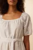Michelle Cotton Eyelet Dress - White - ReAmour sold by Amour Vert