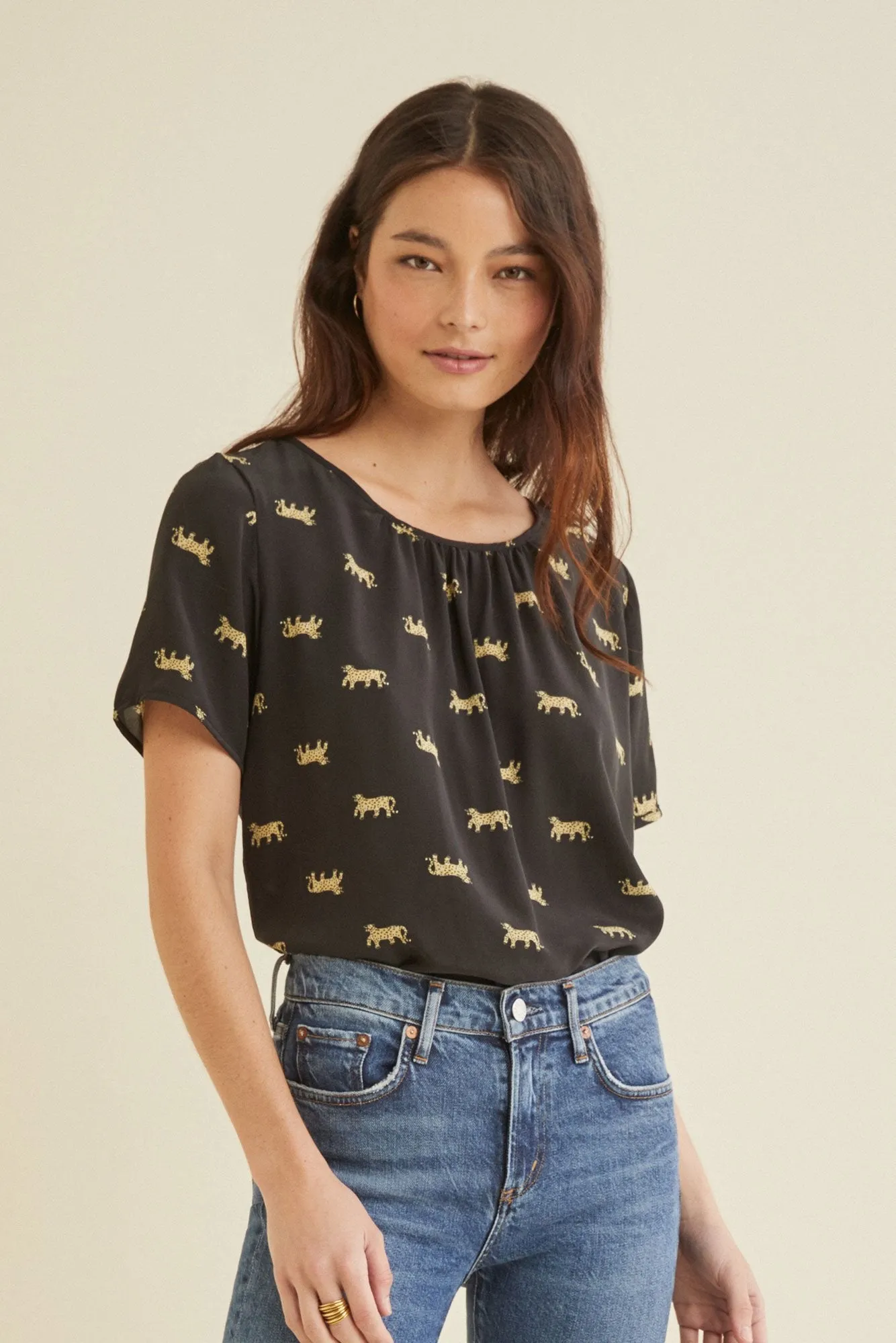 Vanya Blouse - Jaguar - ReAmour sold by Amour Vert