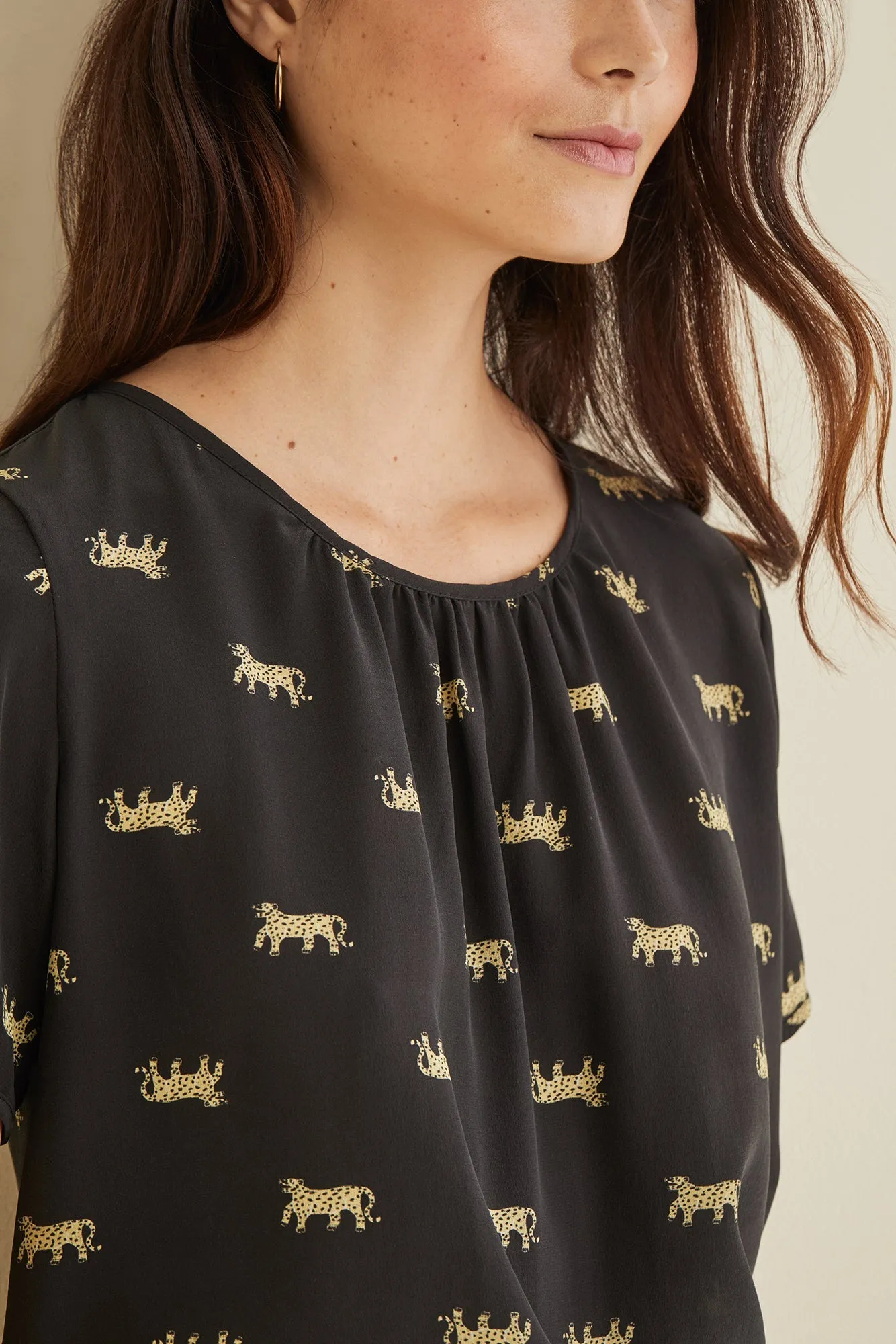 Vanya Blouse - Jaguar - ReAmour sold by Amour Vert product image thumbnail 2