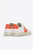 Veja Campo Sneaker - White and Orange Fluo sold by Amour Vert