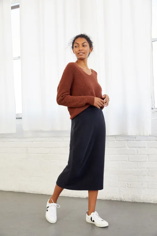 Sabine Nouveau Fleece Skirt - Black - ReAmour sold by Amour Vert