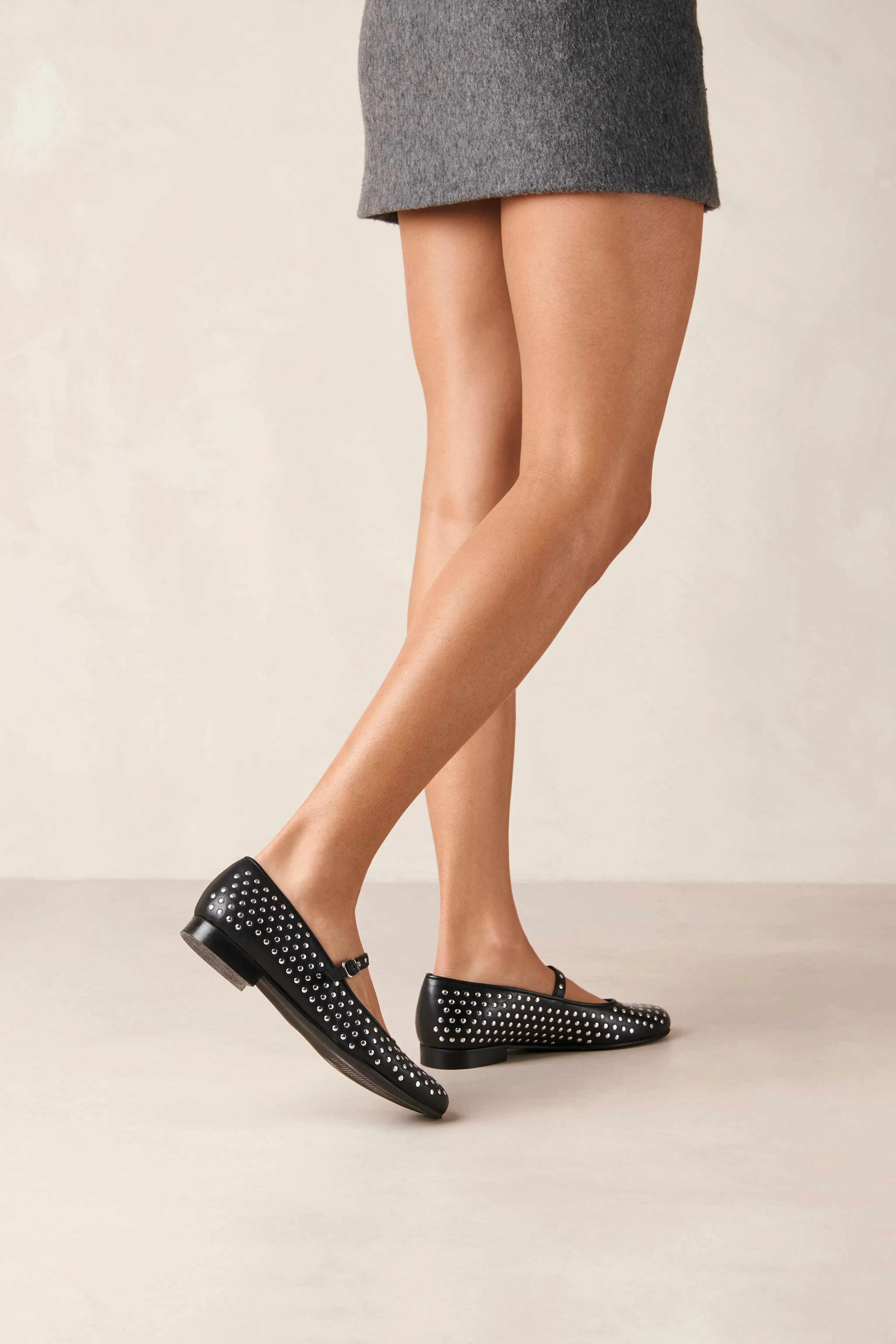 Alohas Lucien Leather Ballet Flats - Black sold by Amour Vert product image thumbnail 4