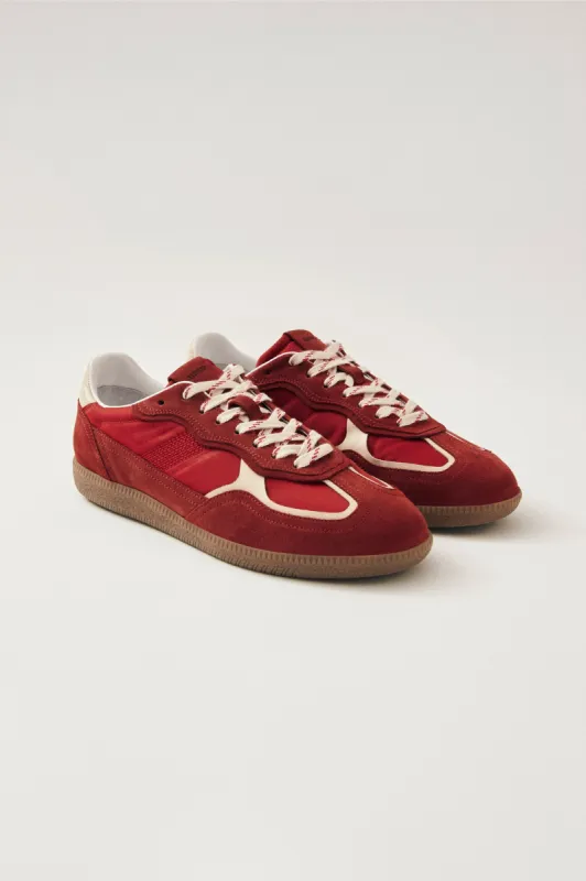 Alohas Tb.490 Rife Leather Sneakers - Rife Sheen Red made by Alohas