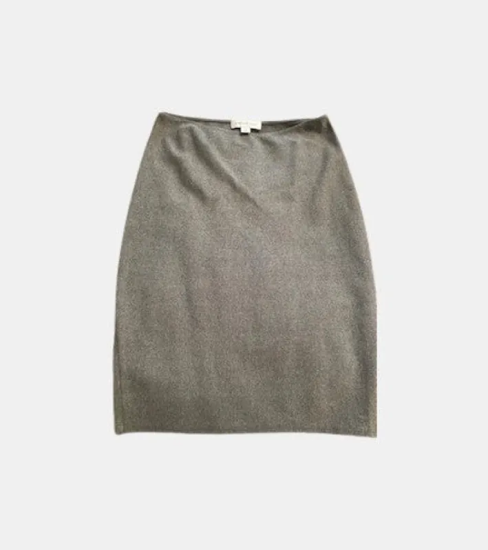 Bessie Pencil Skirt - Anthracite - ReAmour sold by Amour Vert
