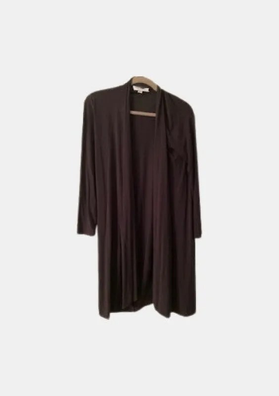 Melissa Long Cardigan - Black - ReAmour sold by Amour Vert