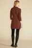 Sidony Mini Sweater Dress - Espresso Brown sold by Amour Vert