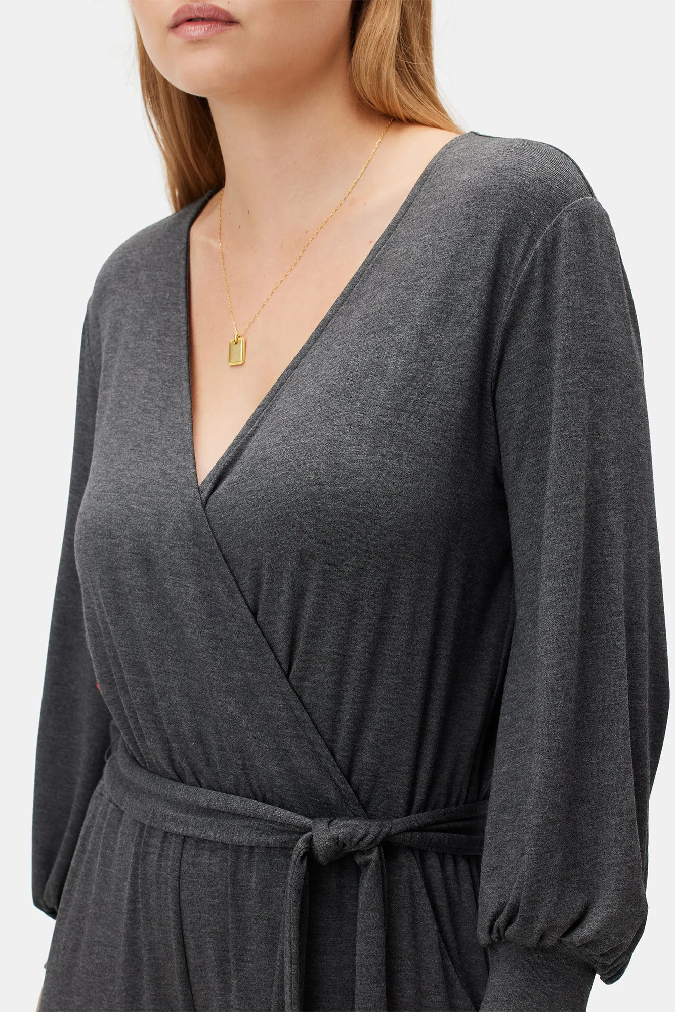 Everley Modal Jumpsuit - Anthracite - ReAmour sold by Amour Vert product image thumbnail 4