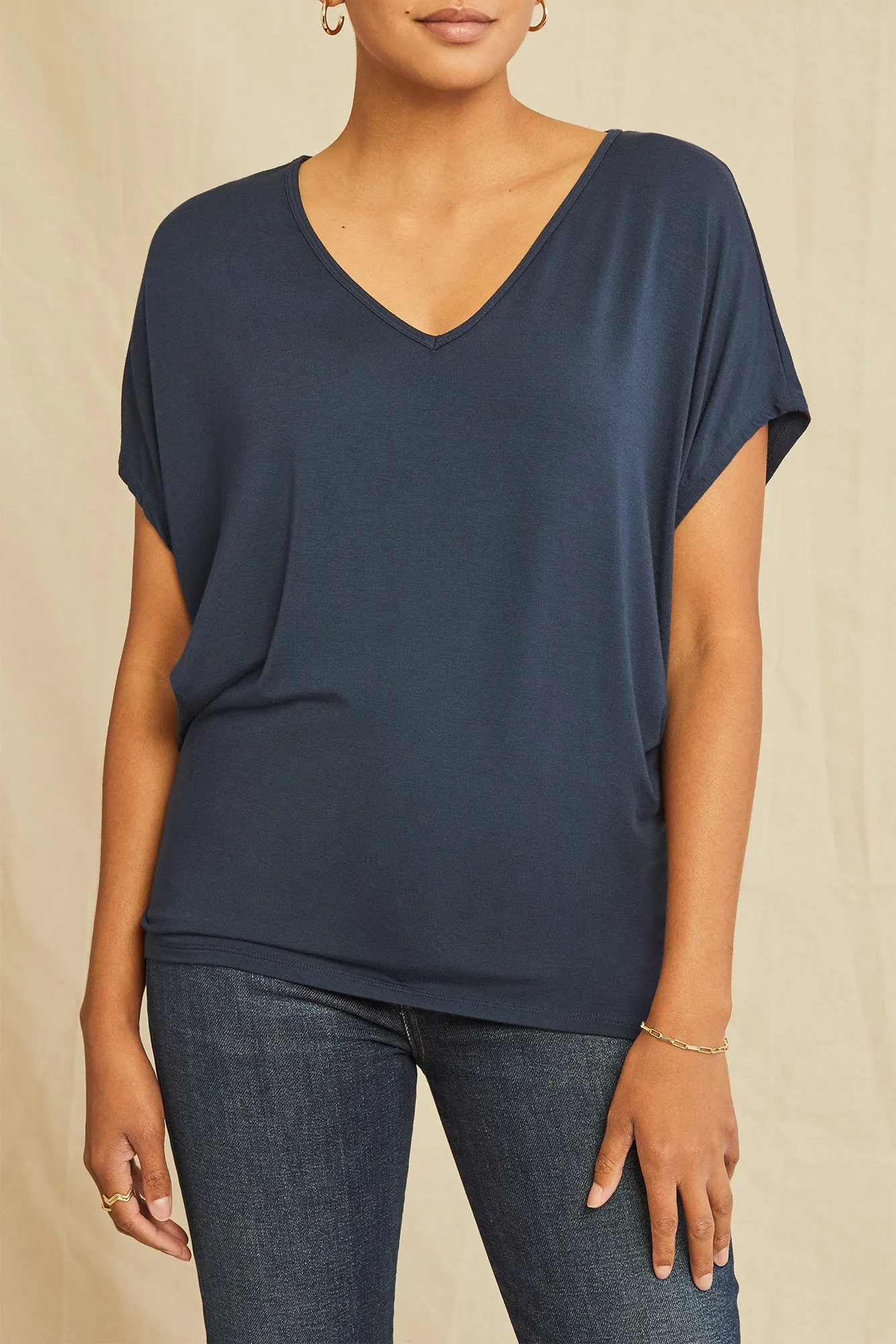 Mayr Modal Tee - Plum - ReAmour sold by Amour Vert