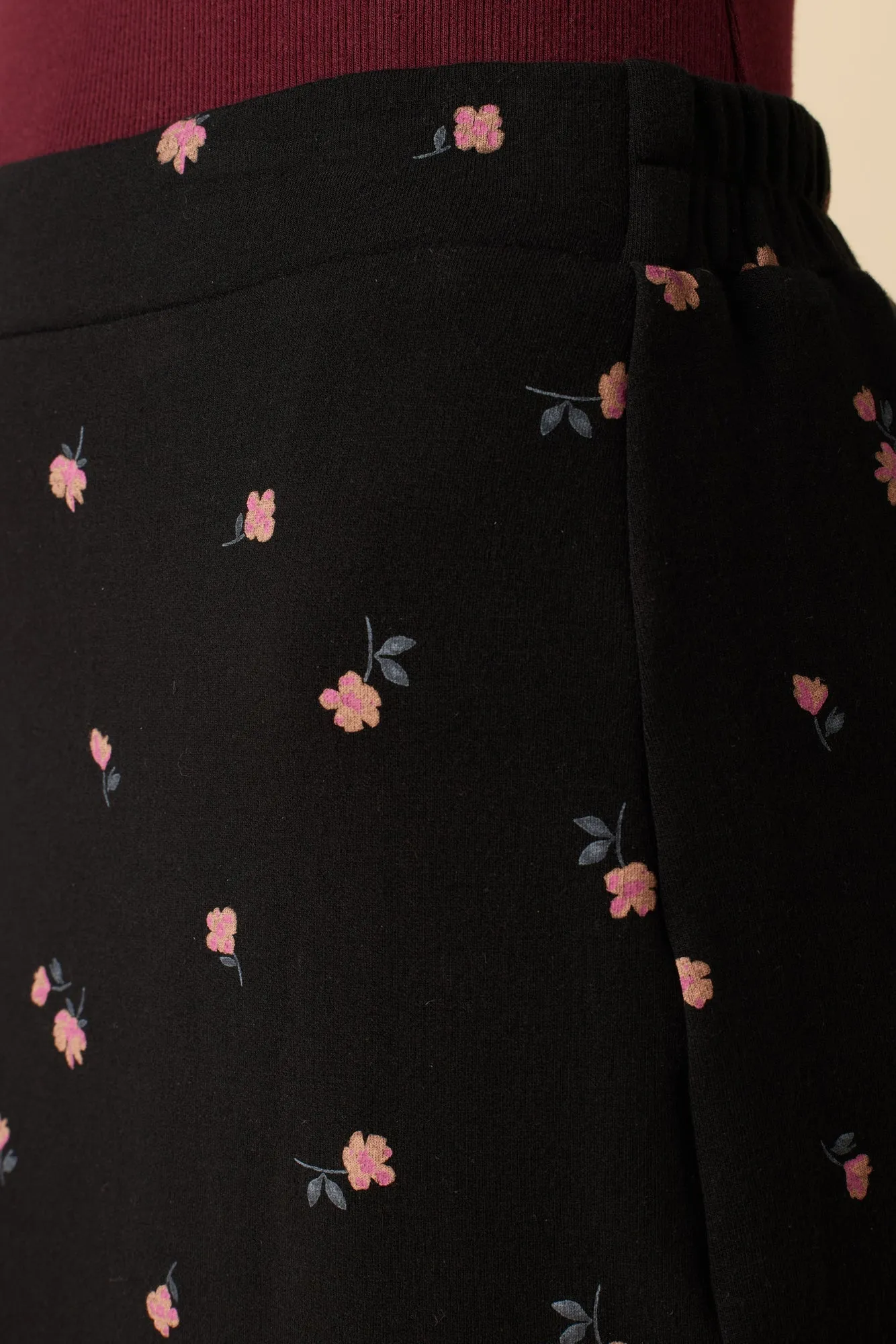 Sabine Luxe Fleece Skirt - Fleur - ReAmour sold by Amour Vert product image thumbnail 5