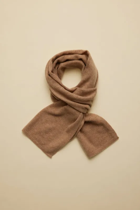 Jolie Cashmere Scarf - Cafe Au Lait sold by Amour Vert