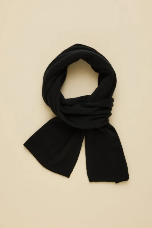 Jolie Cashmere Scarf - Licorice Black sold by Amour Vert