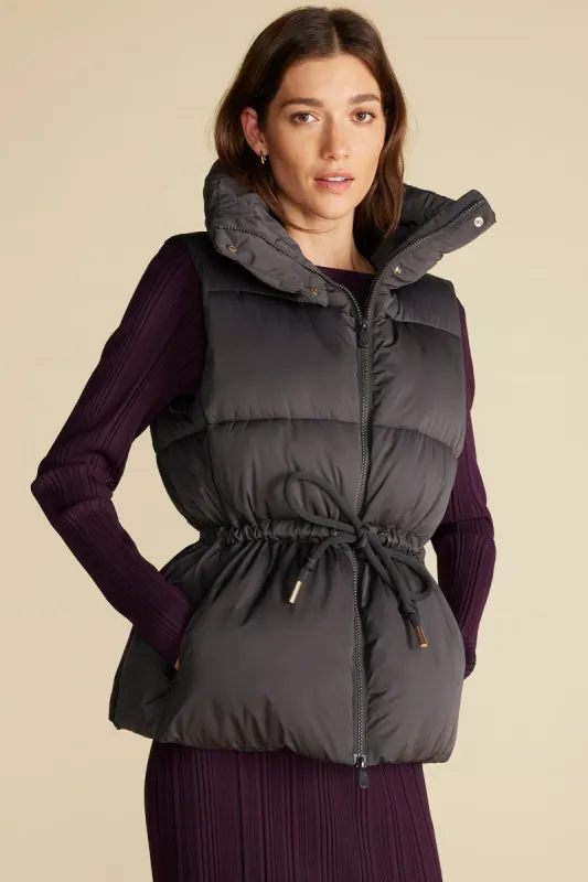 Save The Duck Ren Puffer Vest - Black sold by Amour Vert