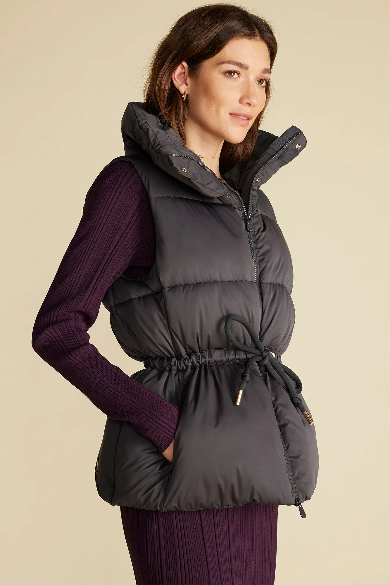 Save The Duck Ren Puffer Vest - Black sold by Amour Vert product image thumbnail 3