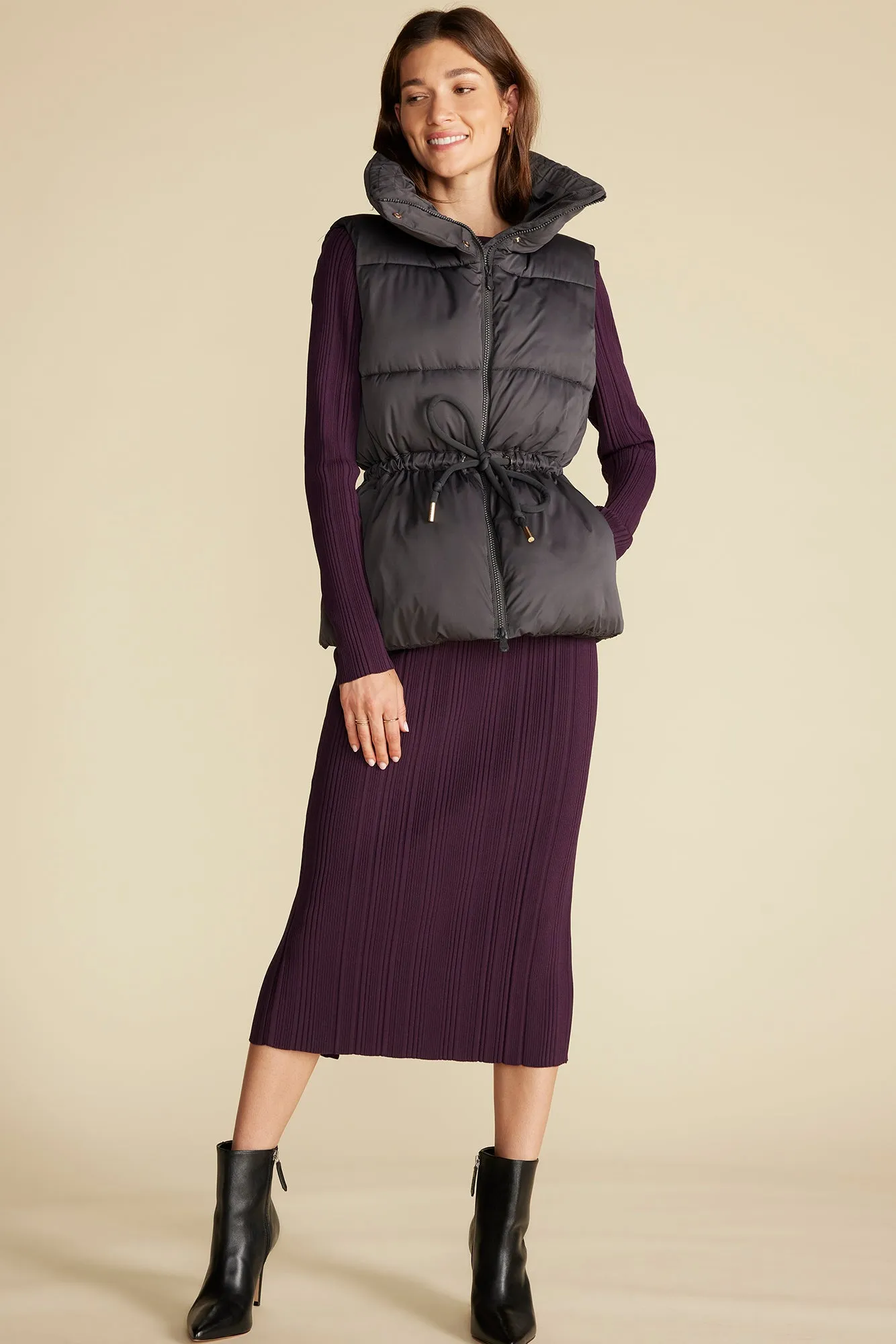 Save The Duck Ren Puffer Vest - Black sold by Amour Vert product image thumbnail 5