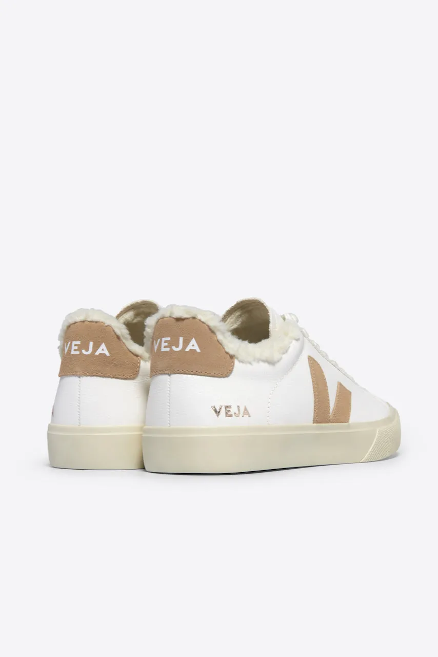 Veja Campo Sherpa Lined Sneaker - Extra White Desert sold by Amour Vert product image thumbnail 3