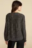 Kaya Washable Silk Blouse - Chamonix Black and White Print sold by Amour Vert