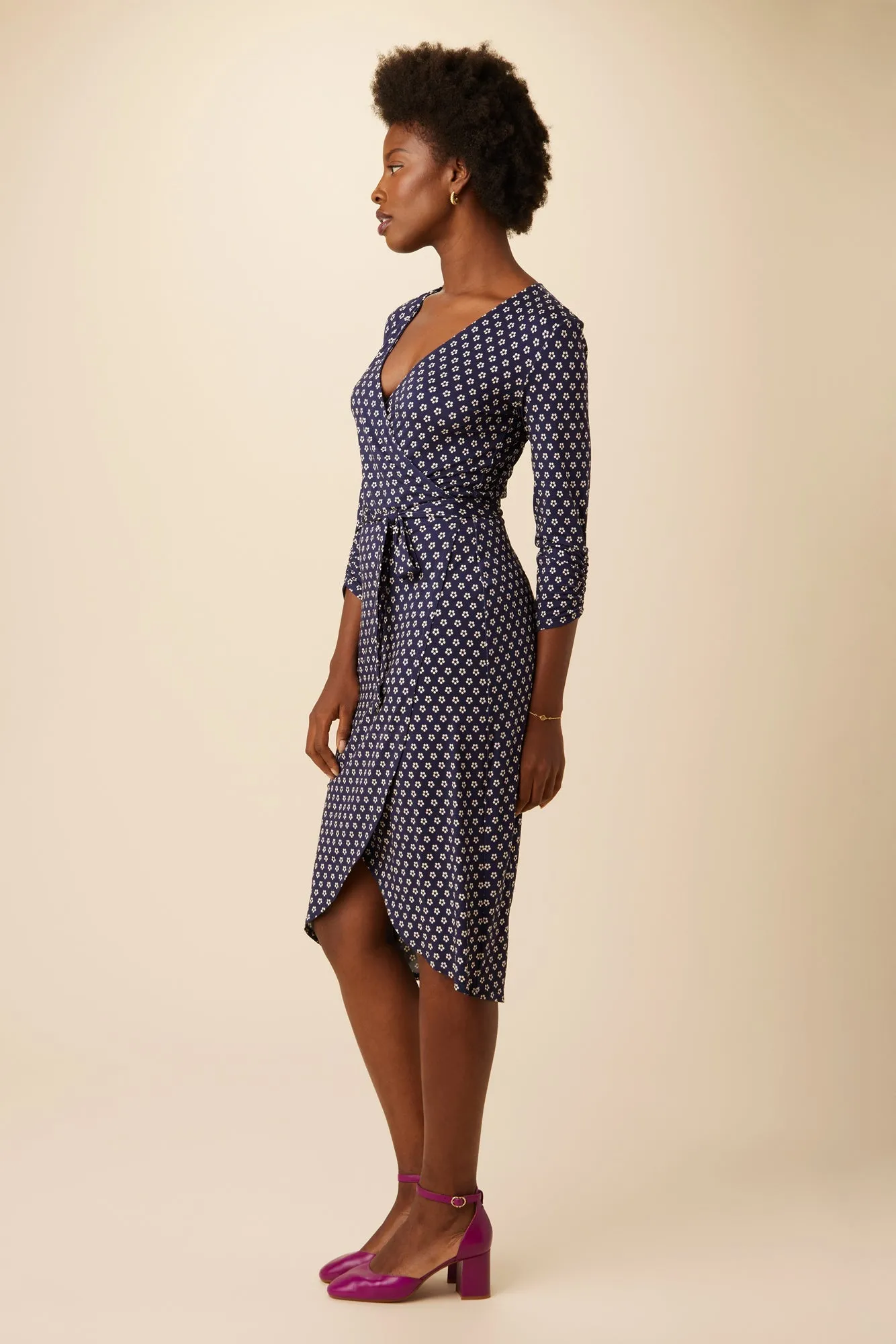 Mallory Viscose Knit Dress - Mia Dot - ReAmour sold by Amour Vert product image thumbnail 2