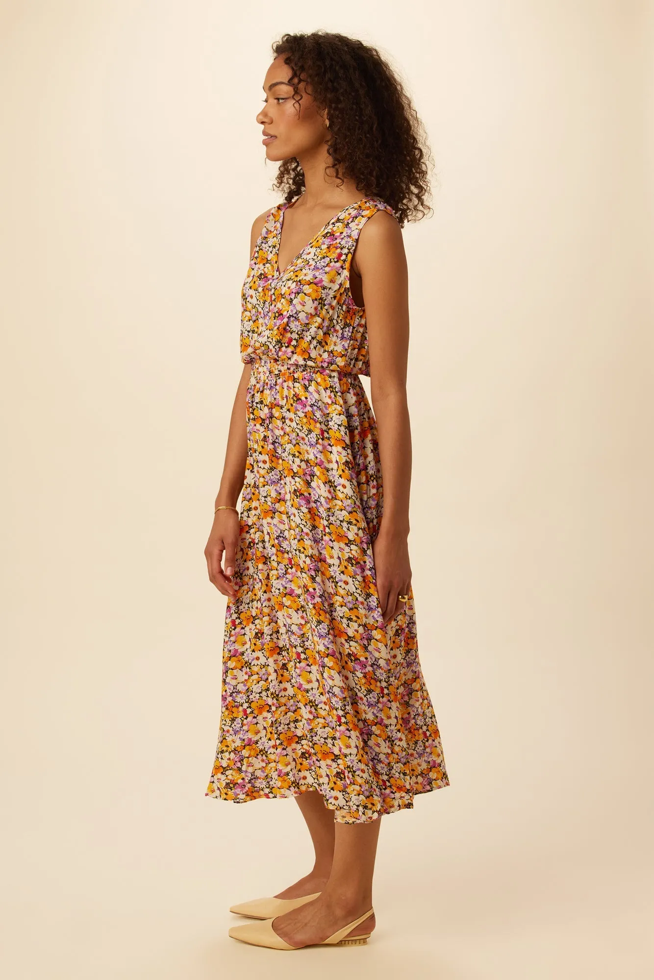 Bette Ecovero Midi Dress - Mendocino - ReAmour sold by Amour Vert product image thumbnail 2