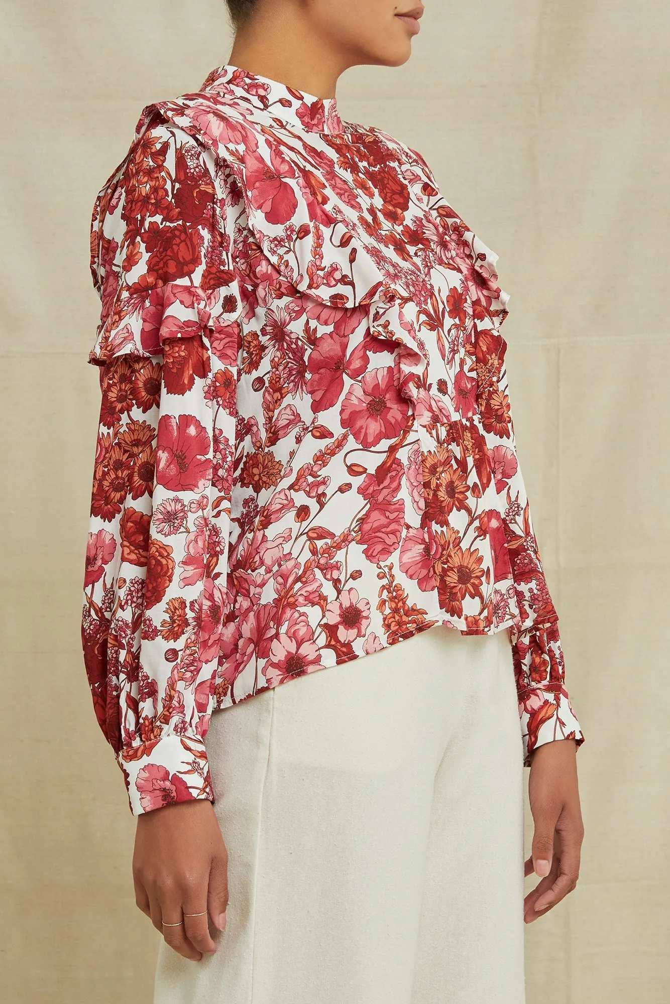 Clara Ecovero Blouse - Elsinore Floral - ReAmour sold by Amour Vert product image thumbnail 2