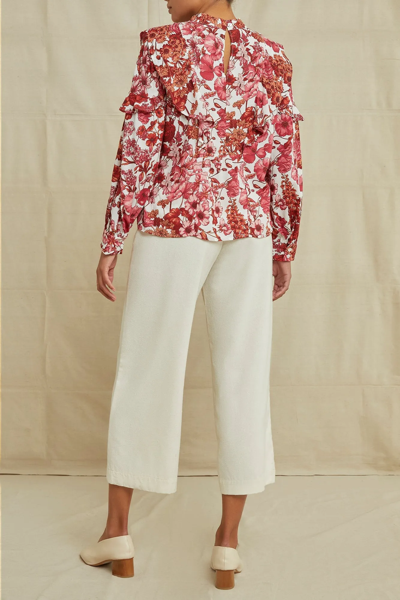 Clara Ecovero Blouse - Elsinore Floral - ReAmour sold by Amour Vert product image thumbnail 3