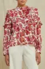 Clara Ecovero Blouse - Elsinore Floral - ReAmour sold by Amour Vert
