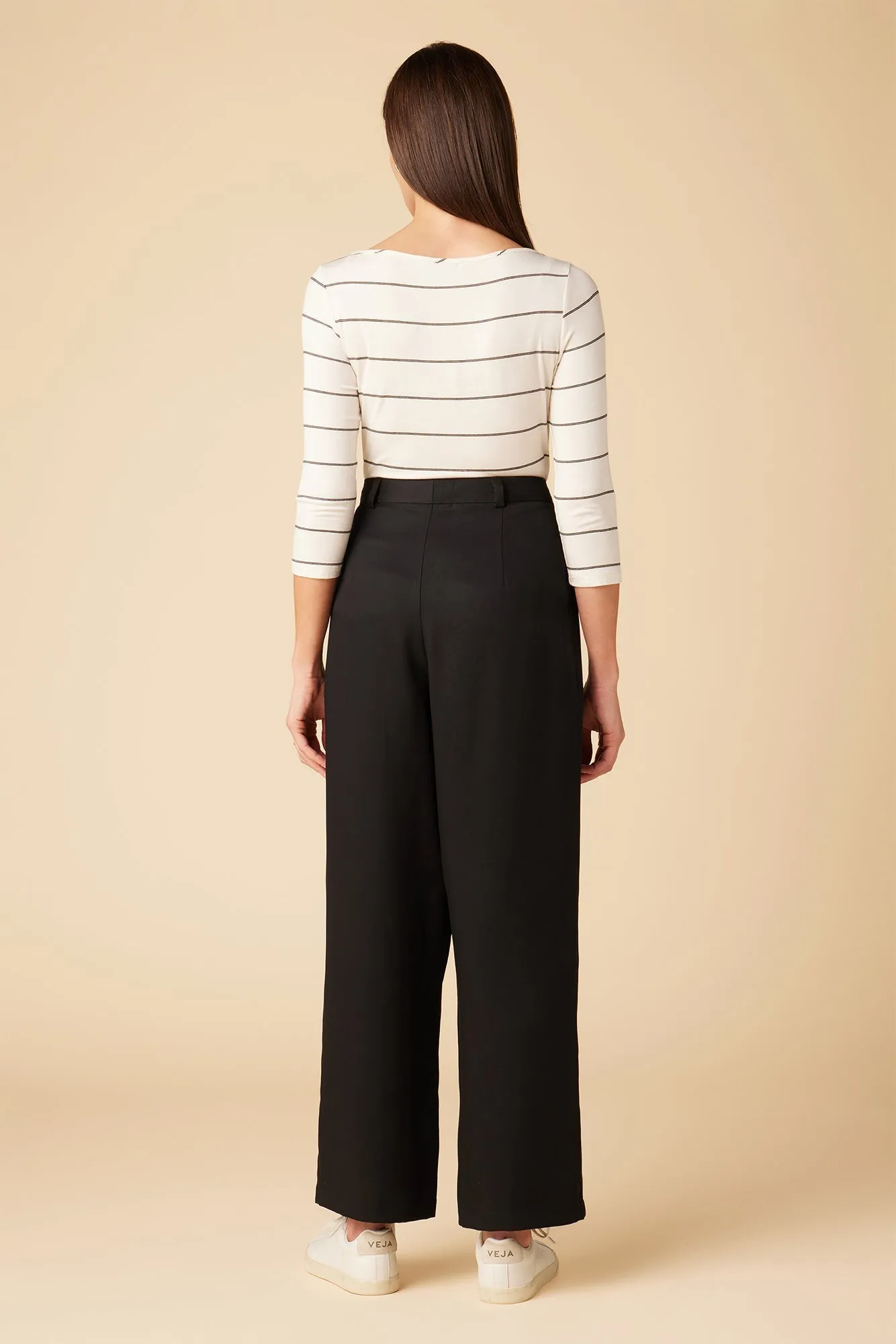Holland Tencel Twill Pant - Black - ReAmour sold by Amour Vert product image thumbnail 2