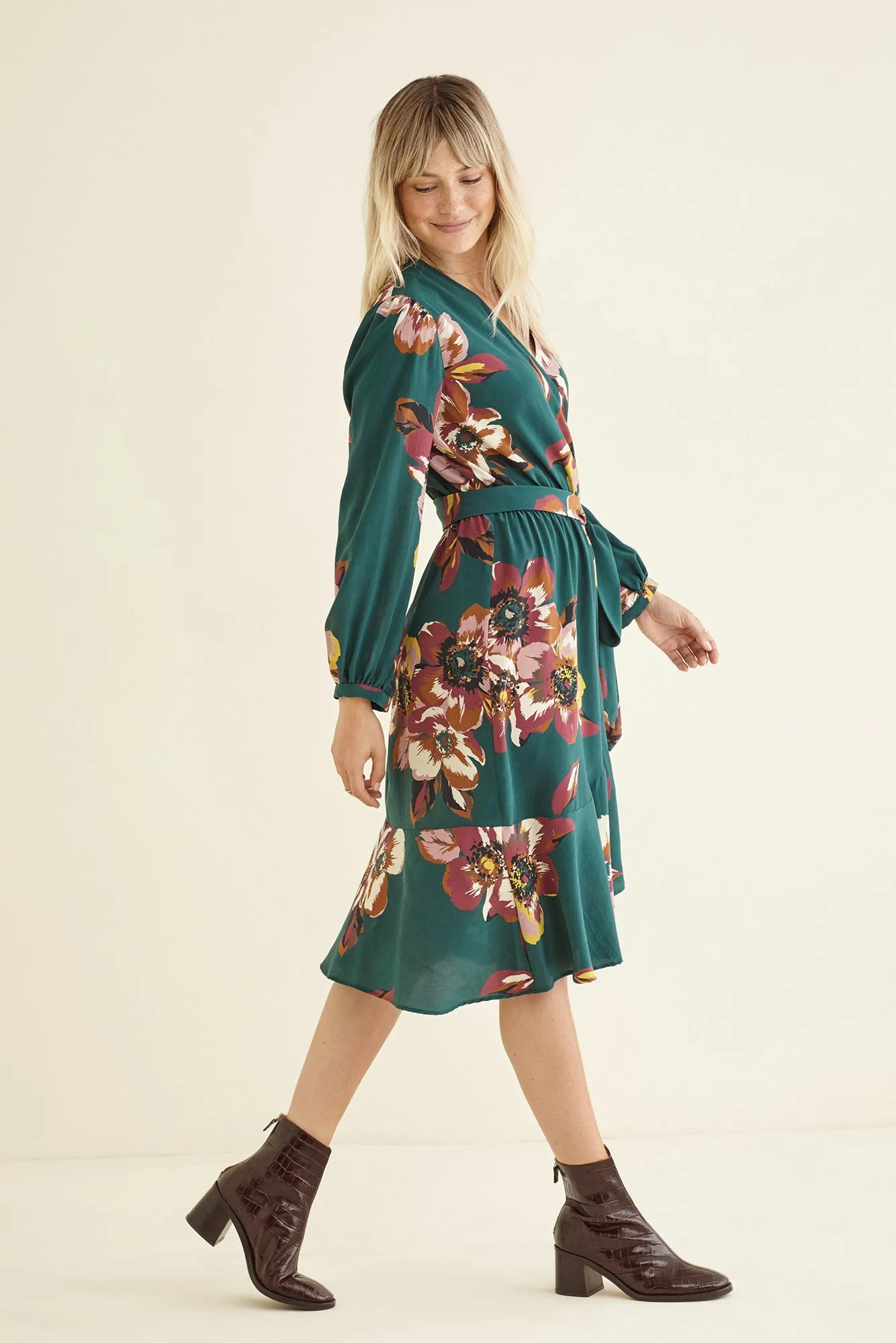 Elma Wrap Dress sold by Amour Vert product image thumbnail 5