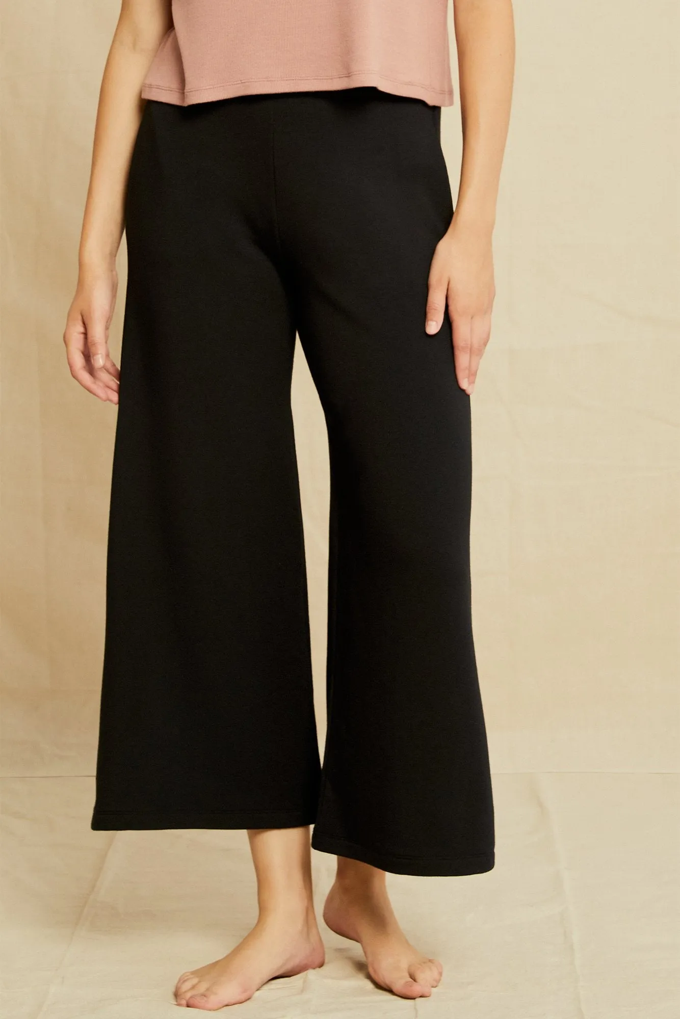 Eugenia Luxe Fleece Pant - Black sold by Amour Vert product image thumbnail 5