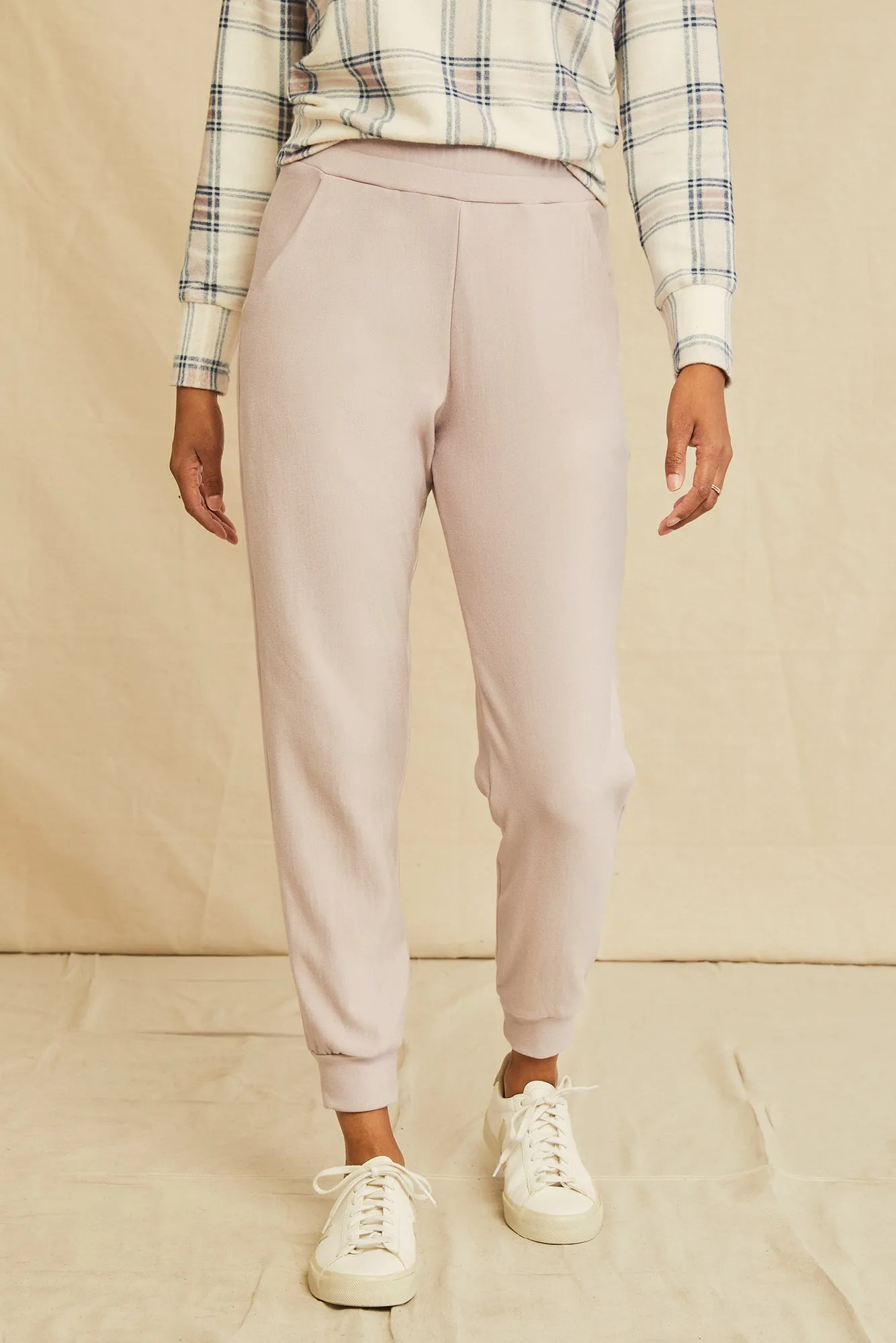 Skylar Luxe Fleece Joggers sold by Amour Vert