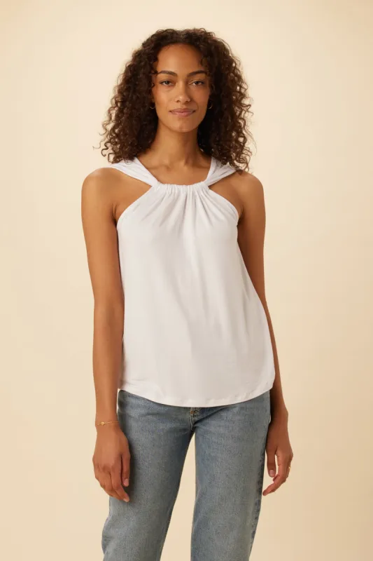 Mora Modal Top - White sold by Amour Vert