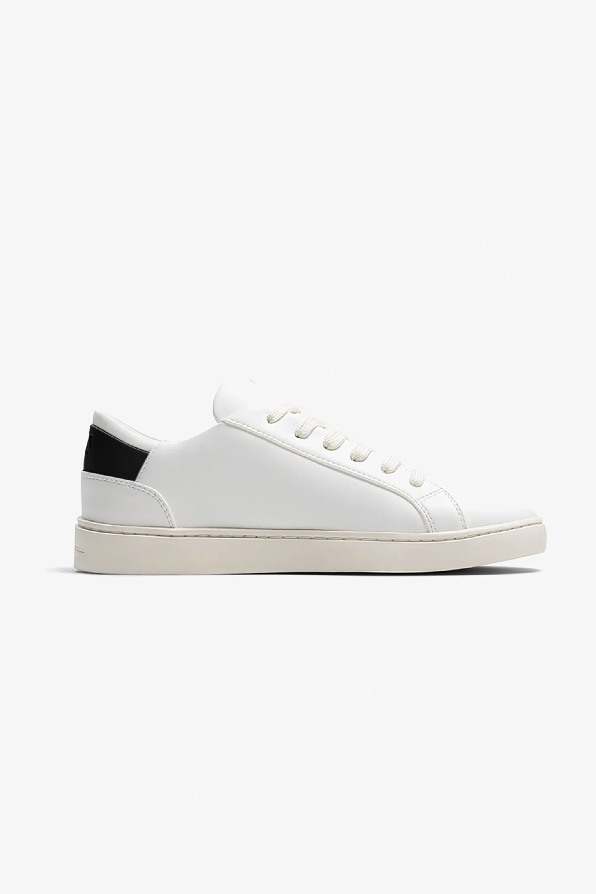 Thousand Fell Lace Up Sneaker - White and Black sold by Amour Vert