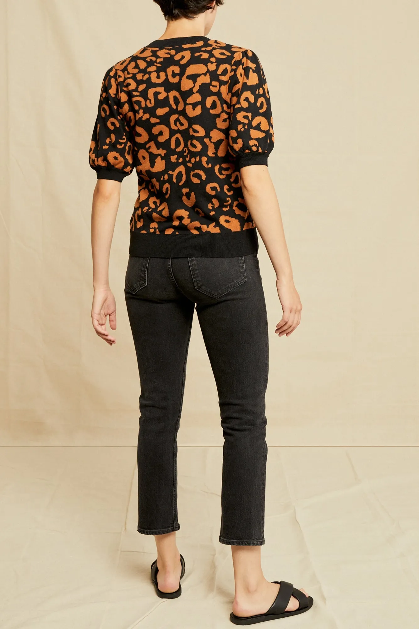 Genesis Sweater - Black and Rust sold by Amour Vert product image thumbnail 4