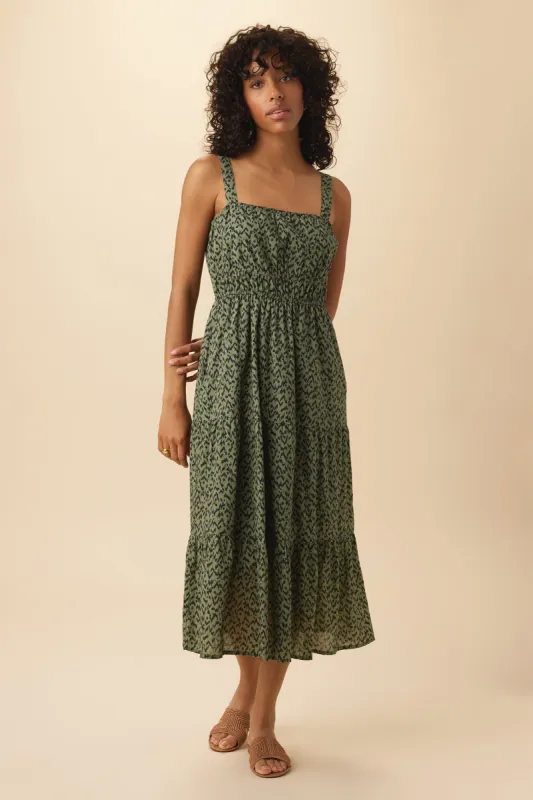Elio Organic Cotton Midi Dress - Sophia - ReAmour sold by Amour Vert