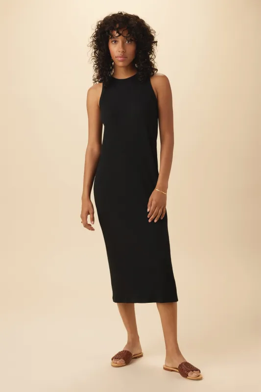 Brantley Paris Rib Dress - Black sold by Amour Vert