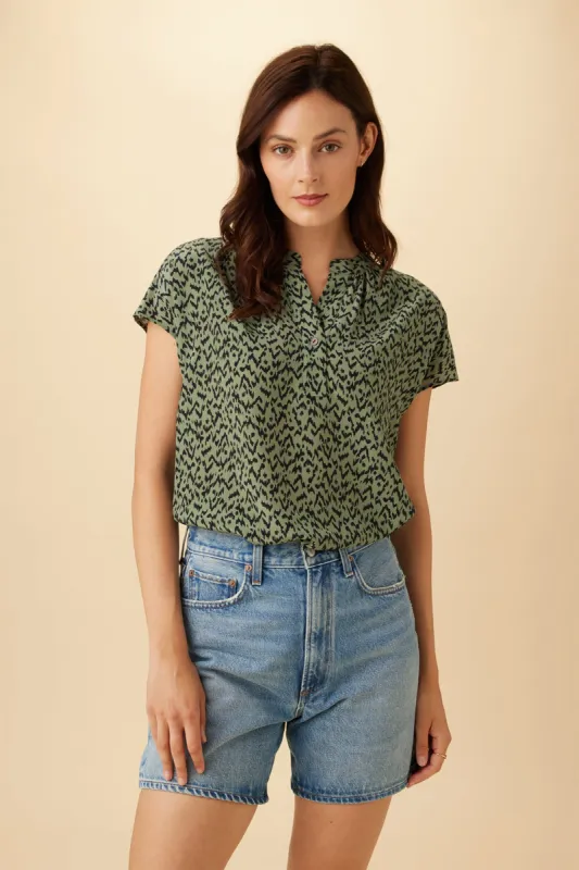 Renata Washable Silk Blouse - Sophia sold by Amour Vert