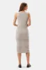 Cora Flaxen Eco Dress - Oatmeal sold by Amour Vert